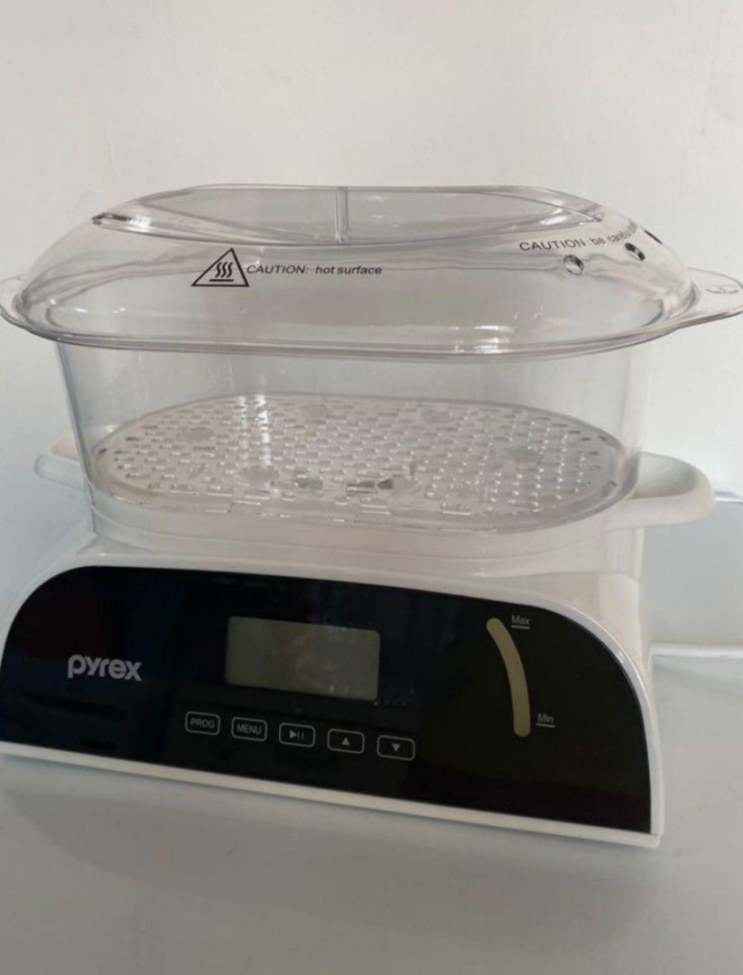 Pyrex food steamer, TV & Home Appliances, Kitchen Appliances, Cookers