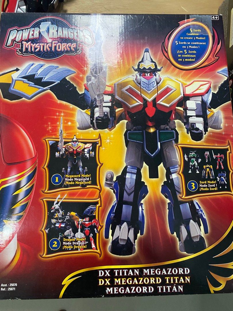 Mystic force megazord toy discount