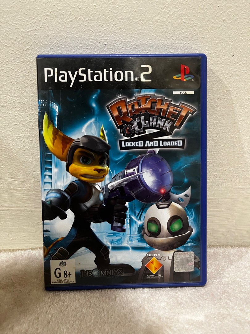 Ratchet & Clank Locked And Loaded Playstation 2 PS2, Video Gaming