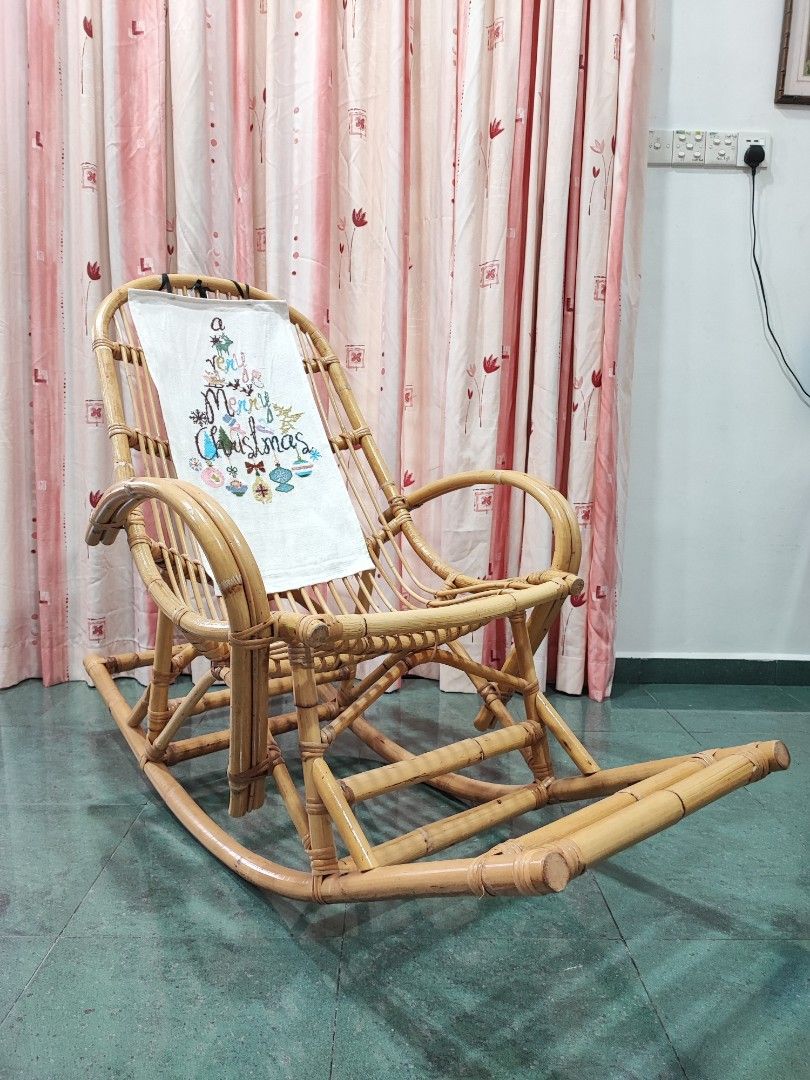 Cane rocking chair price sale