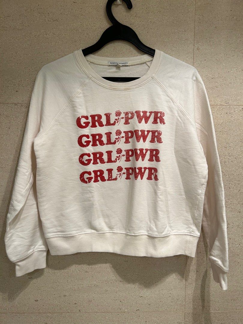 Rebecca minkoff girl on sale power sweatshirt