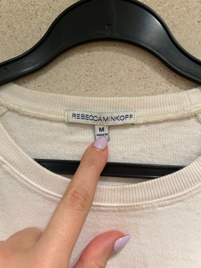 Rebecca minkoff girl power sweatshirt on sale
