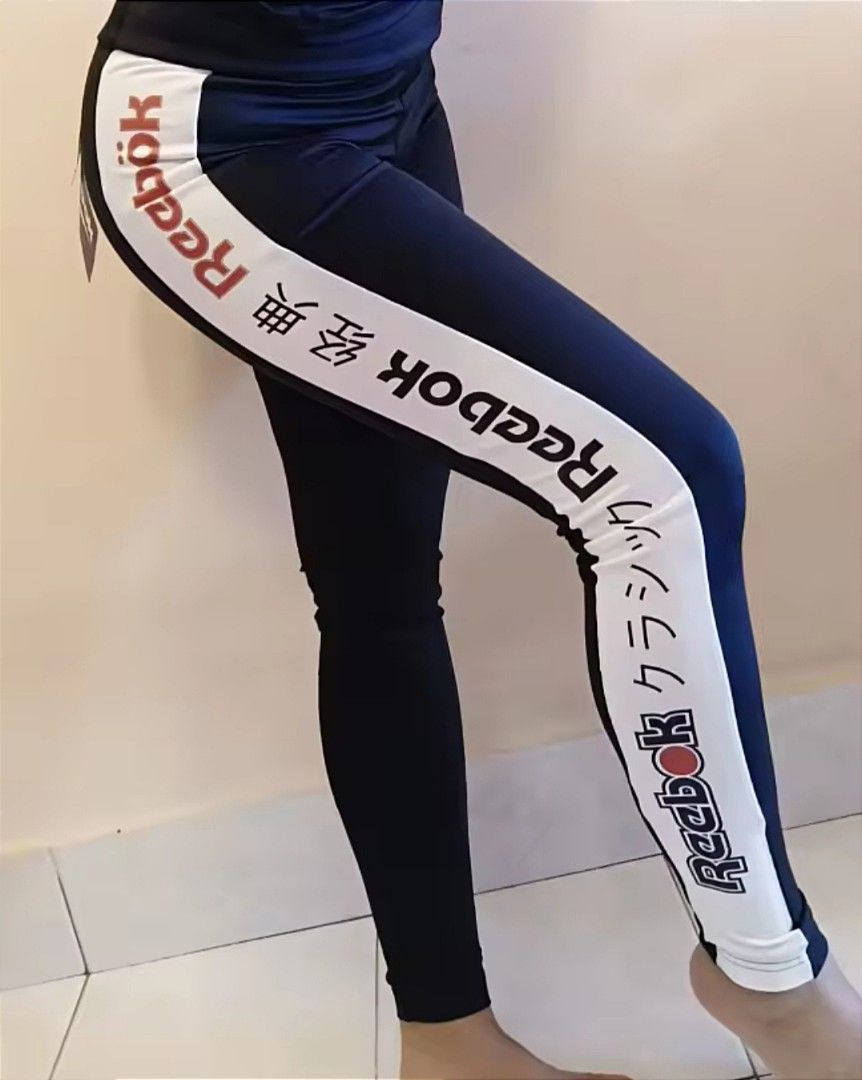Reebok legging women sports wear active wear tracksuit seluar perempuan,  Women's Fashion, Activewear on Carousell
