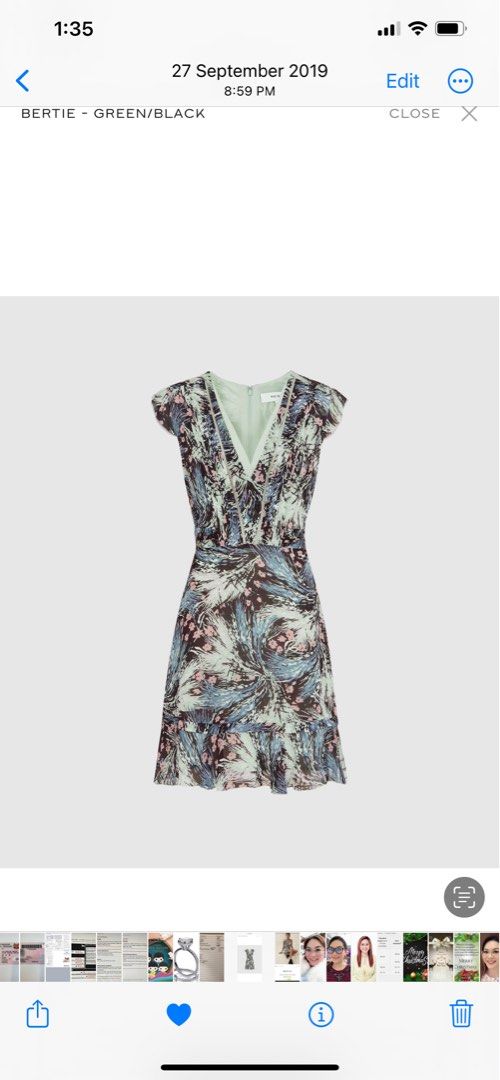 Reiss bertie dress store