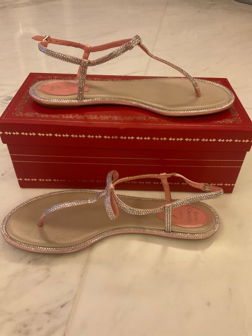 Rene caovilla bow sandals sale