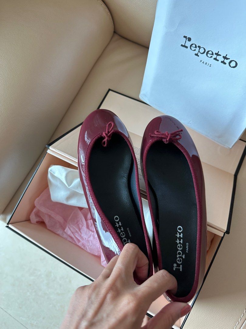 Repetto CAMILLE BALLERINAS (3 cm heel height), 名牌, 鞋及波鞋