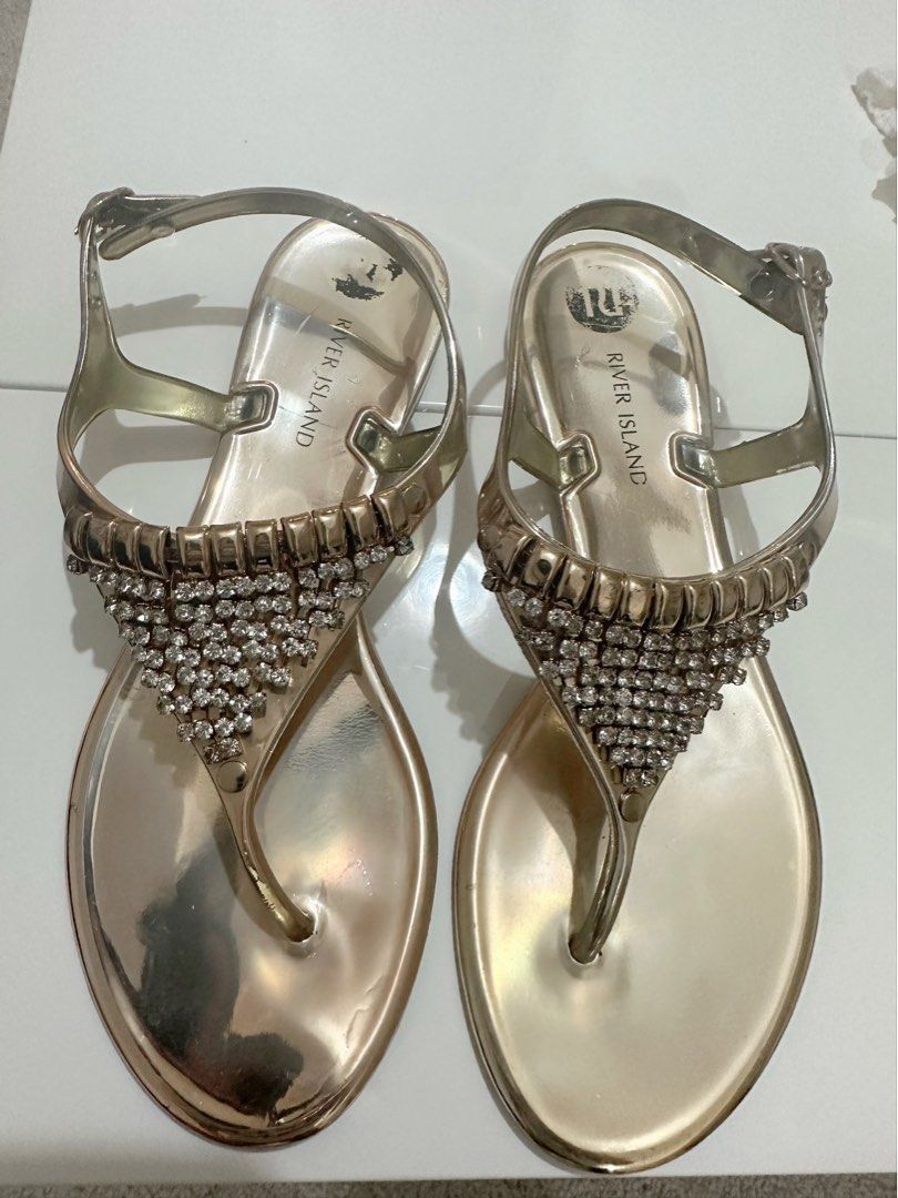 River island discount studded sandals