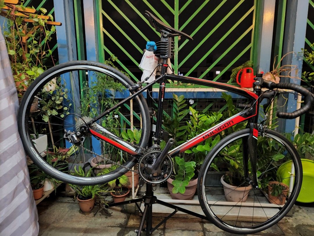 Road Bike Large Used Polygon Strattos S2
