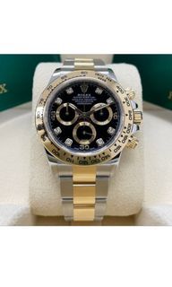 Rolex Daytona, 116503, 40 mm, yellow gold black diamond dial, 2022, Unworn