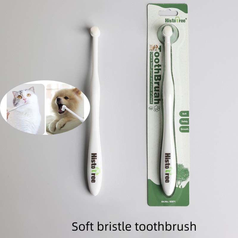 Round sales dog toothbrush