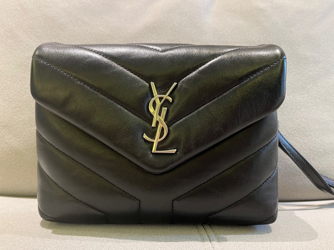 SAINT LAURENT LOULOU TOY BAG IN MATELASS