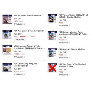 (Category: ) located in . Submitted by GameShop.ph (Listing ID 1246298603, Image 1). Description: .