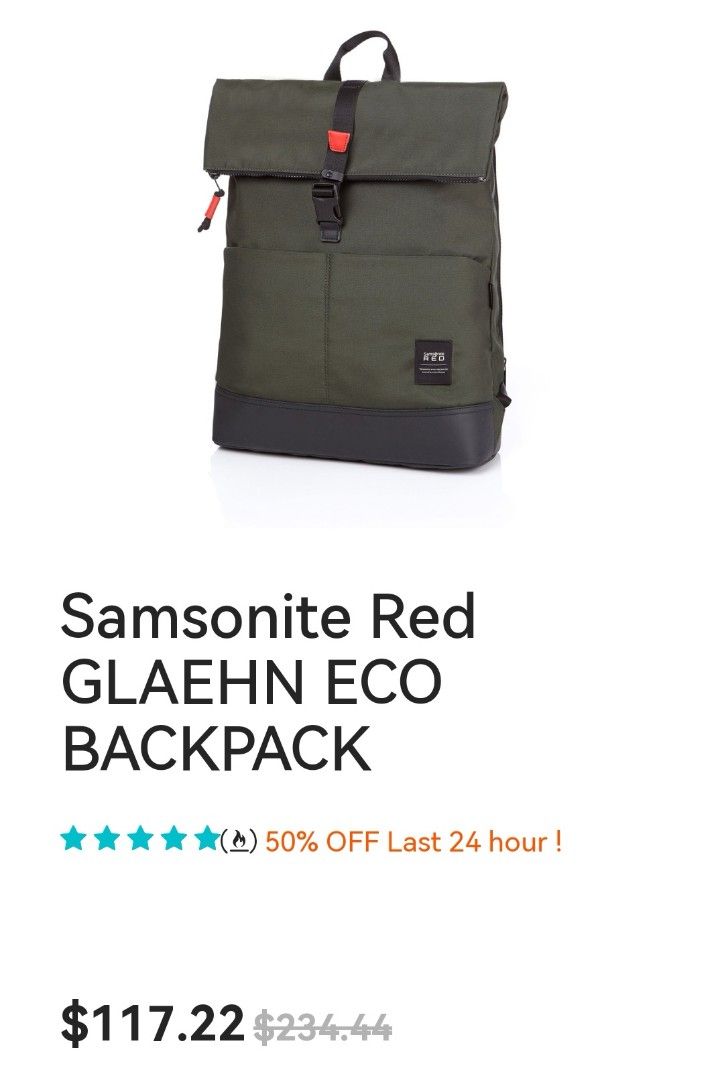 Samsonite red glaehn 2025
