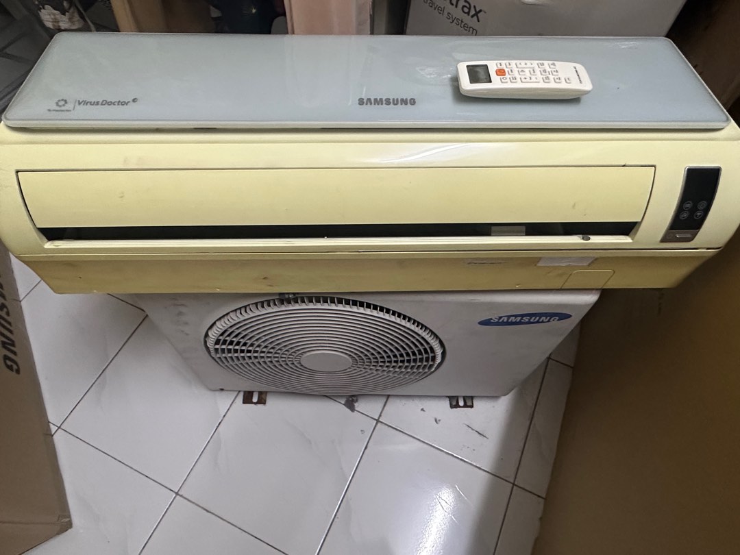Samsung 1HP Air Conditioner (indoor & outdoor set) Thermostats faulty