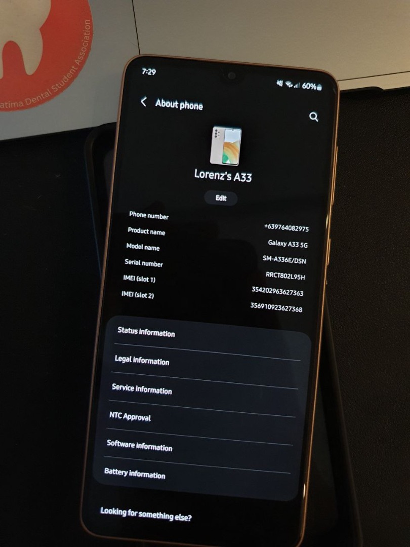 Samsung A33 5G Salmon Pink (2nd hand), Mobile Phones & Gadgets, Mobile