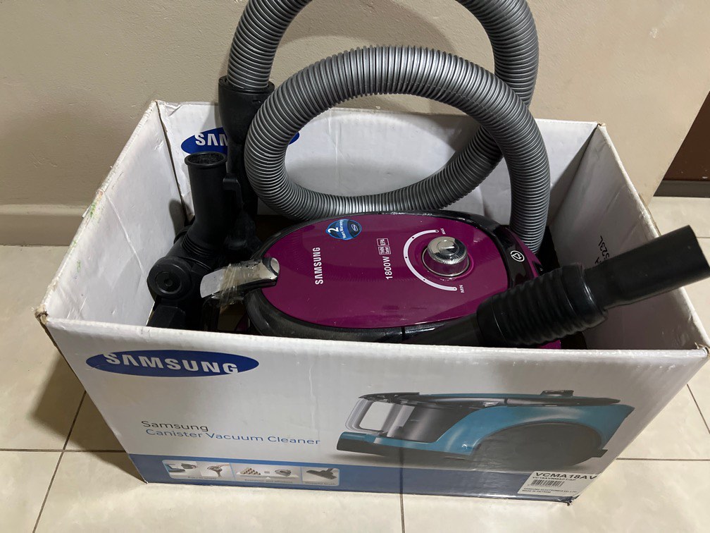 Samsung canister vacuum cleaner, TV & Home Appliances, Vacuum Cleaner