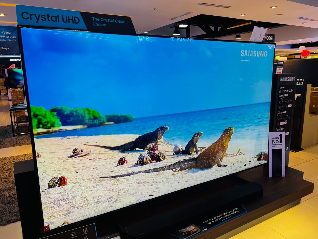 Samsung Crystal UHD 4K TV, TV & Home Appliances, TV & Entertainment, TV ...