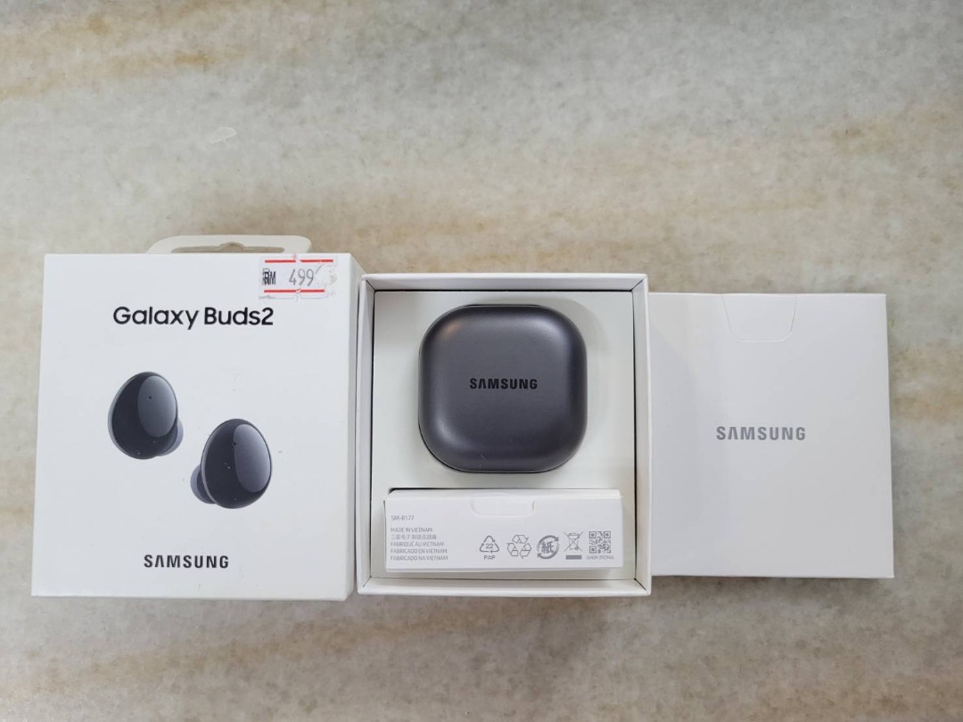 Samsung Galaxy Buds2 - Black Onyx, Audio, Earphones on Carousell
