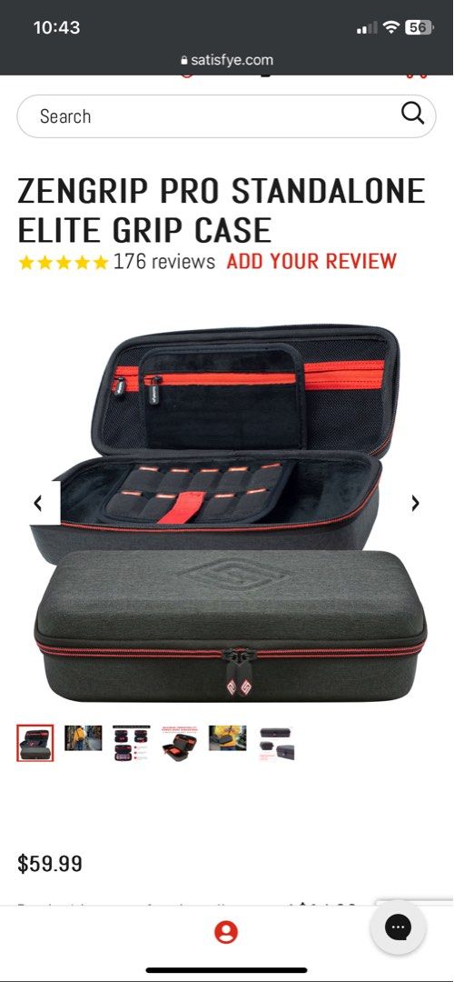 Satisfye Elite Grip Case for Nintendo Switch Video Gaming Video