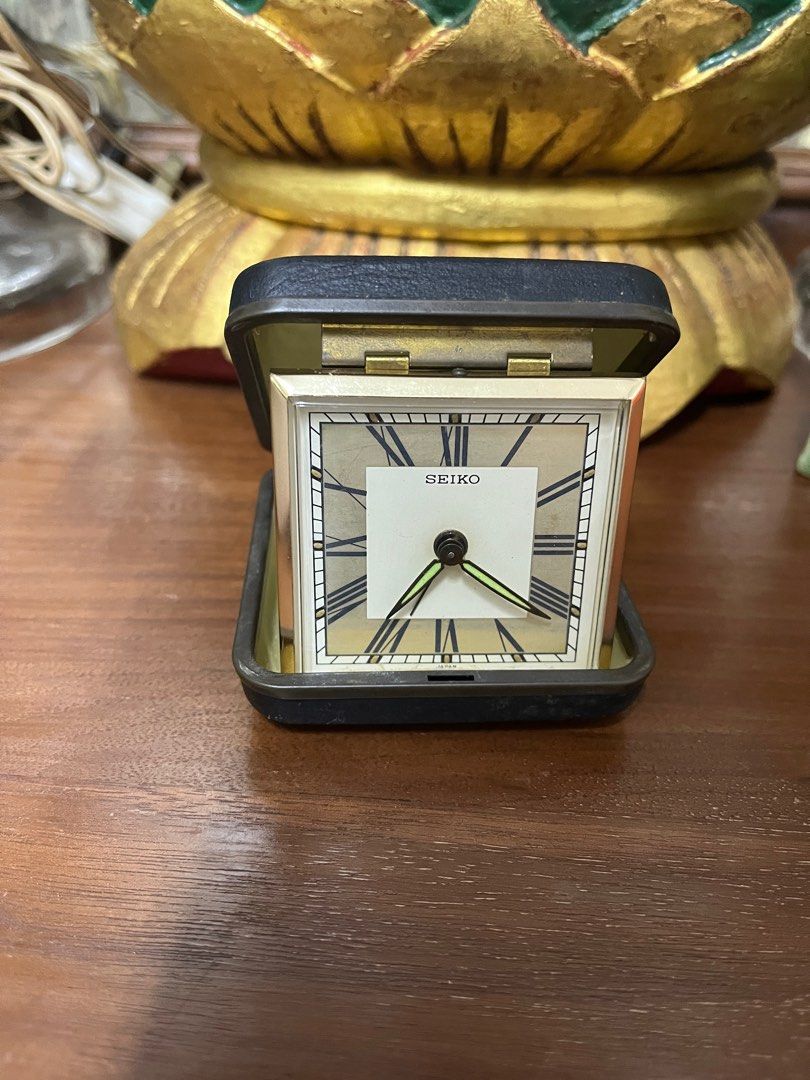 Seiko Desk Clock, Hobbies & Toys, Collectibles & Memorabilia, Vintage