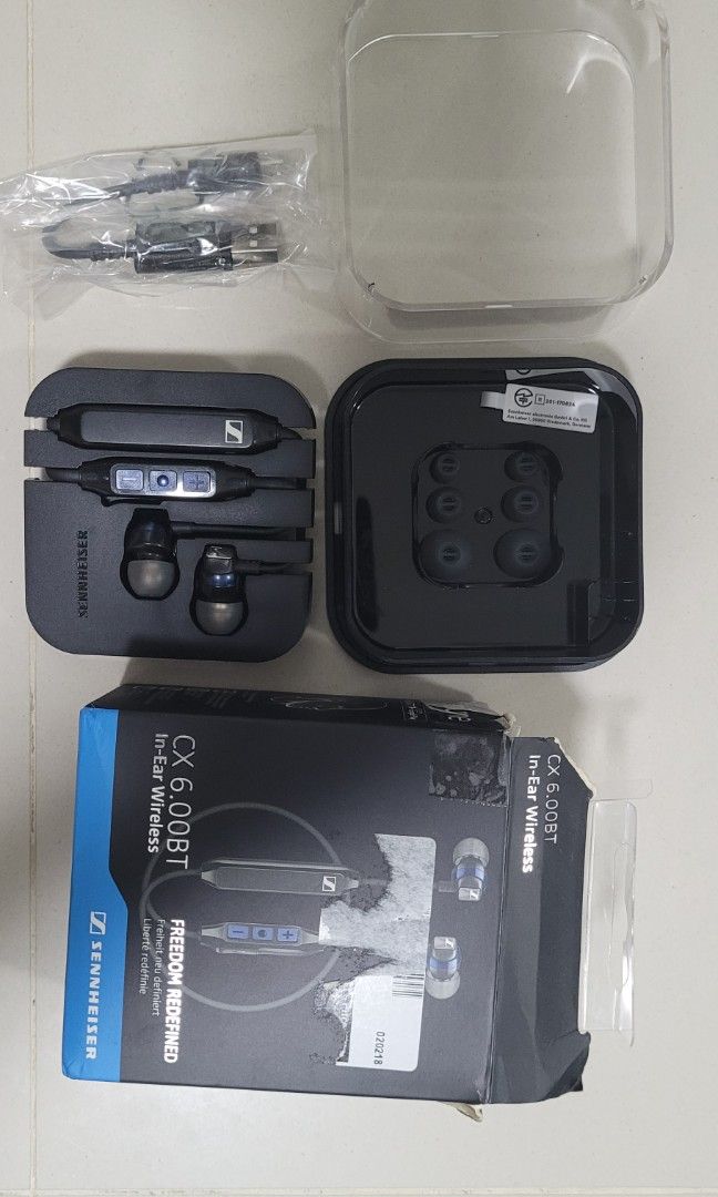 Sennheiser CX 6.0 BT Audio Headphones Headsets on Carousell