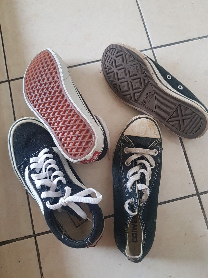 Sepatu Converse dan vans ukuran 36