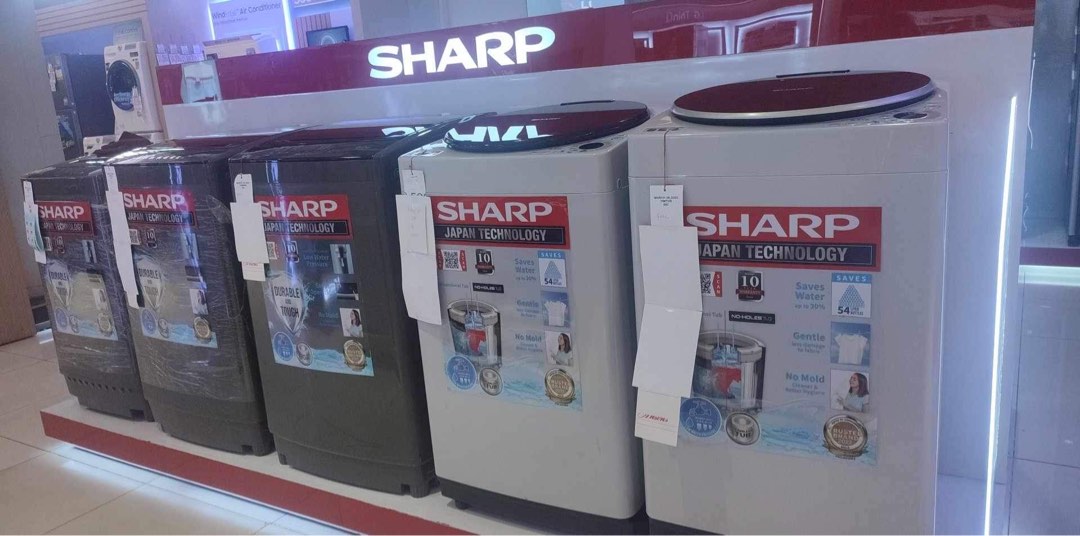 SHARP TOP LOAD WASHING MACHINE, TV & Home Appliances, Washing Machines ...