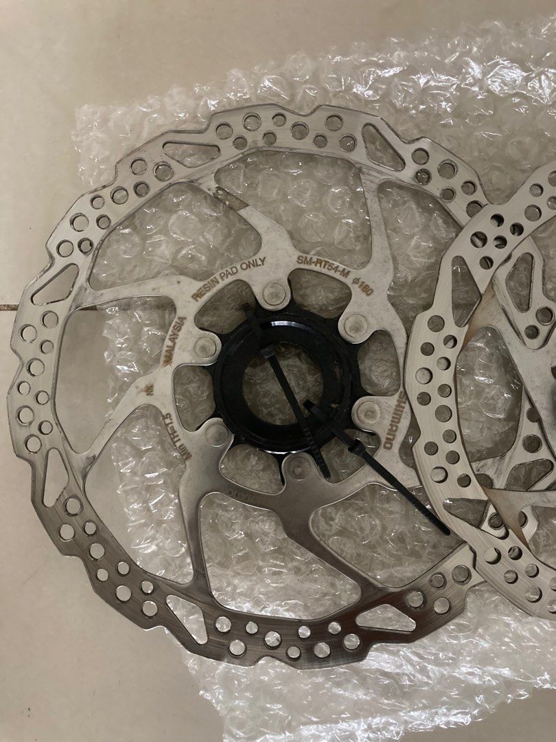 Shimano SM RT54 S Disc Brake Rotor 160mm and 180mm Center Lock