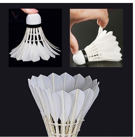 Duck feather shuttlecock deals