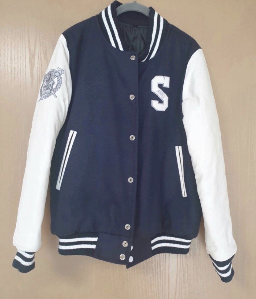 SNU Seoul National University Varsity Jacket, Women's Fashion, Coats ...