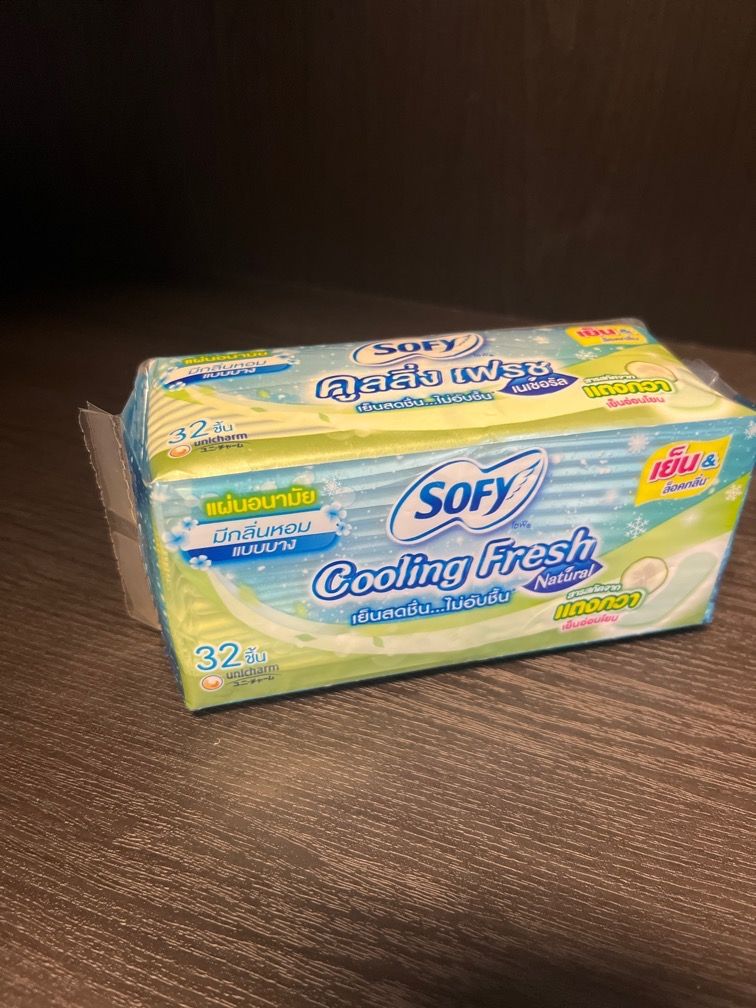 SOFY Cooling Fresh, Beauty & Personal Care, Sanitary Hygiene on Carousell