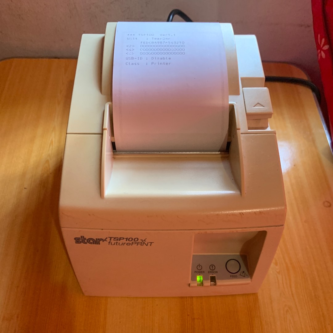 Star TSP100 Thermal Receipt Printer, Computers & Tech, Printers