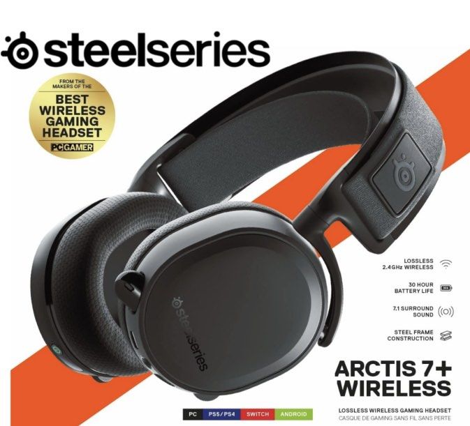 faulty Steel Series Steelseries Arctis 7 Wireless Gaming Headset