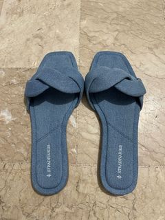 Stradivarius denim sandals