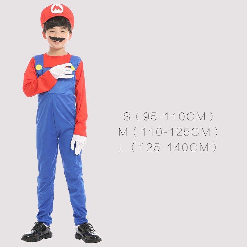 Super Mario costume, Babies & Kids, Babies & Kids Fashion on Carousell
