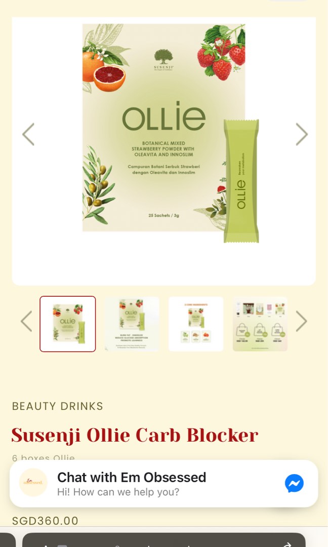 Susenji Ollie, Health & Nutrition, Health Supplements, Health Food