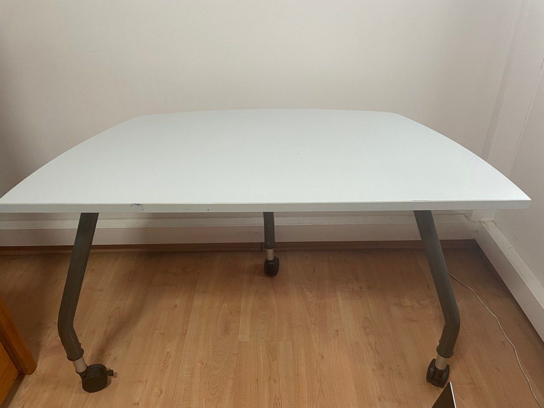 Table Movable with Roller Wheels, Furniture & Home Living, Furniture ...