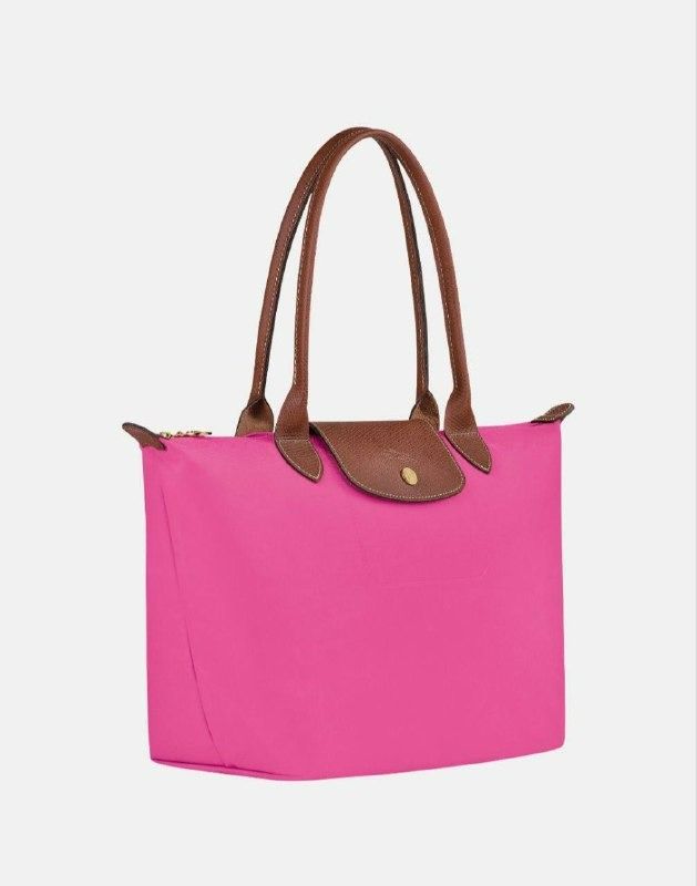 Tas LONGCHAMP Le Pliage Medium Long Handle Nylon (MLH) Candy pink ...