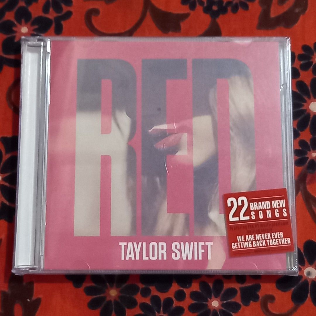 Taylor swift red (Category: CDs & DVDs) located in Quezon City. Submitted by collectiblespopupshop (Listing ID 1248718802, Image 1). Description: imported cd made in uk 2disc collectors items rare and hard to fin. deluxe special limited edition.