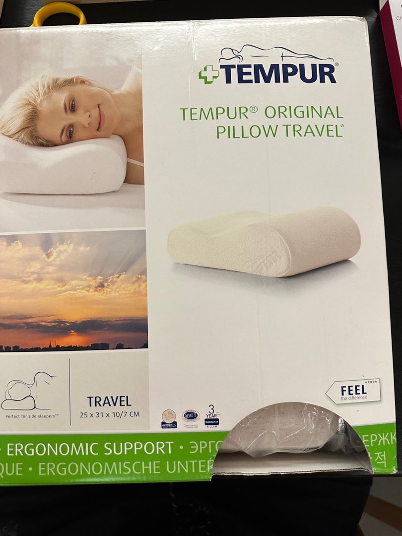 Tempur original shop travel pillow