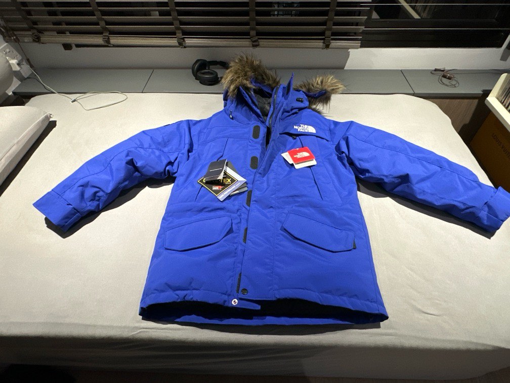 The North Face Antarctica Down Parka Blue Men s Fashion Coats