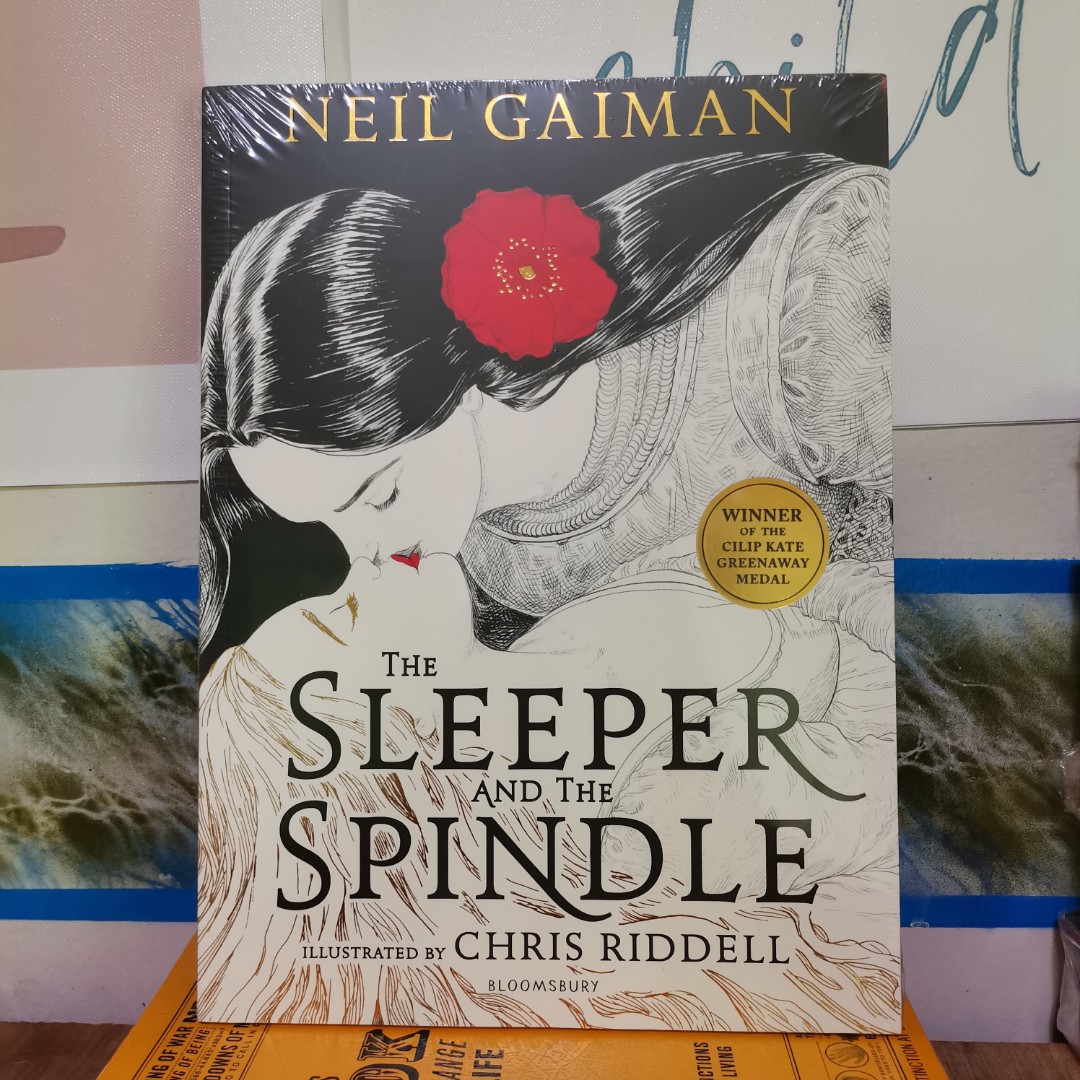 on　[authentic,　Carousell　and　cover],　by　soft　the　Non-Fiction　Magazines,　Fiction　Spindle　Hobbies　Neil　Toys,　Gaiman　Books　The　Sleeper
