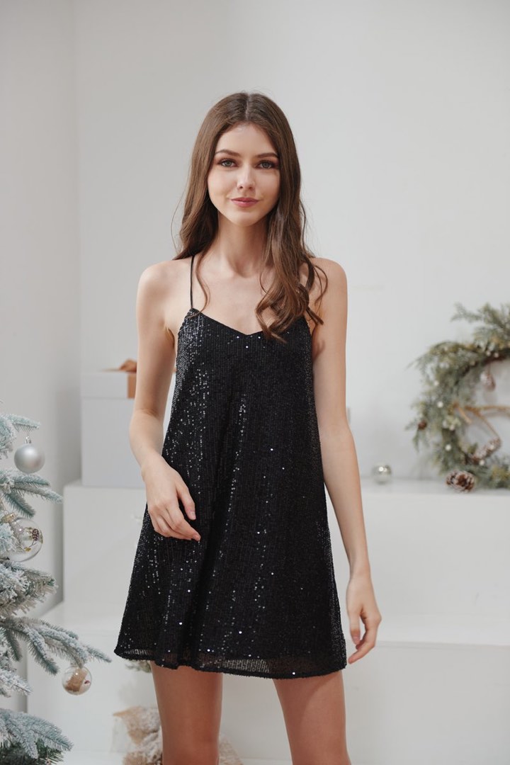 The Thread Theory SHIMMY SEQUIN MINI DRESS, Women's Fashion, Dresses ...