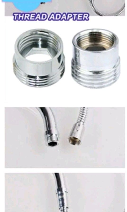 Thread Adapter (Category: Home Improvement Tools & Accessories) located in Singapore. Submitted by stevenheng72 (Listing ID 1248708462, Image 1). Description: Specifications : Name: Water Tap Adapter Color: Silver Both size are fine thread Pls check before buy, no refund. Size: 18mm -22mm Size: 20mm - 22mm Each $2.00 Quantity: 18mm - 22mm = 1pcs 20mm - 22mm = 1pcs Interested PM me.