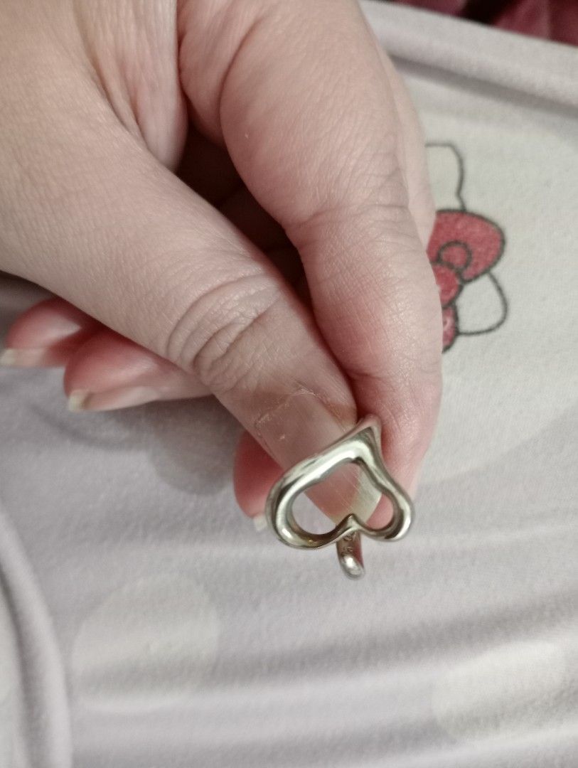 Tiffany and co open heart ring outlet