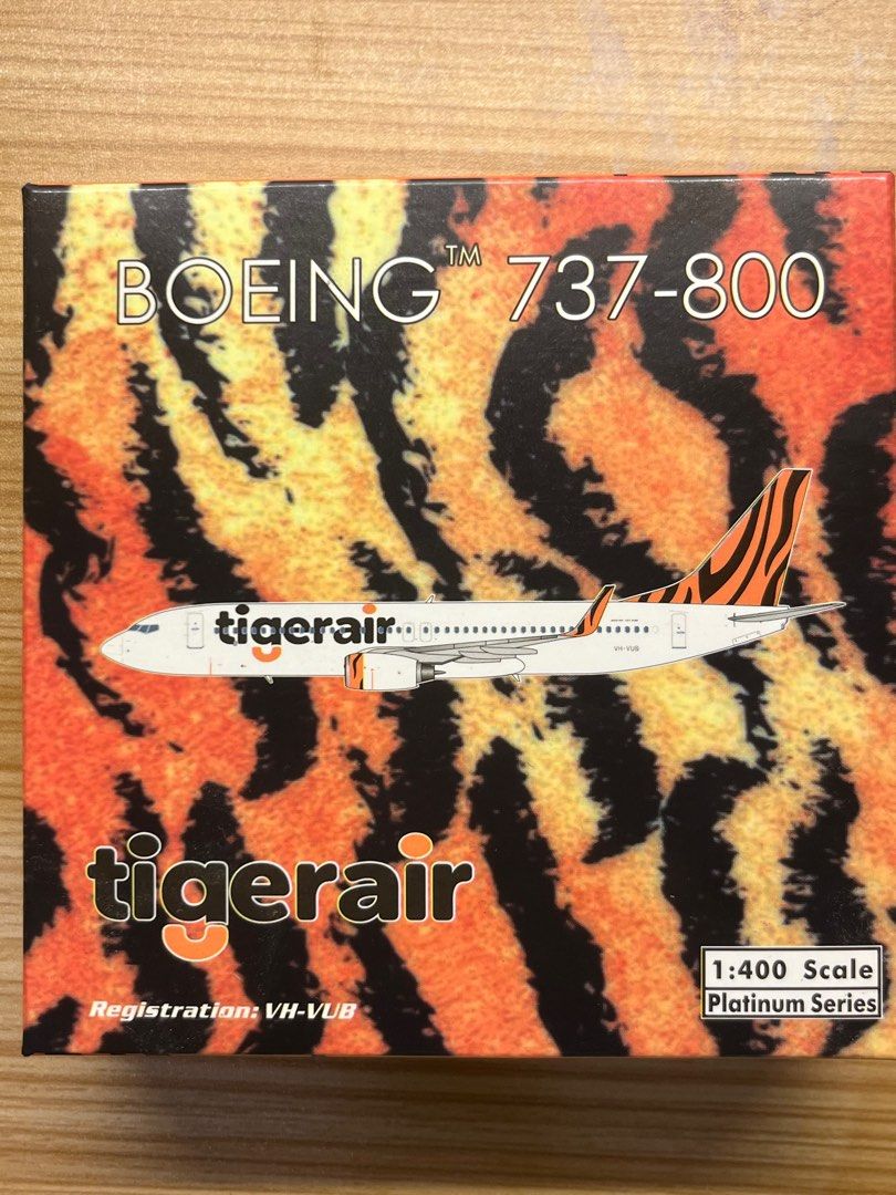 Tiger Air 737-800 (Limited Edition), Hobbies & Toys, Toys & Games on
