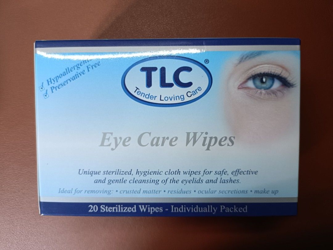 Tlc eye outlet care wipes