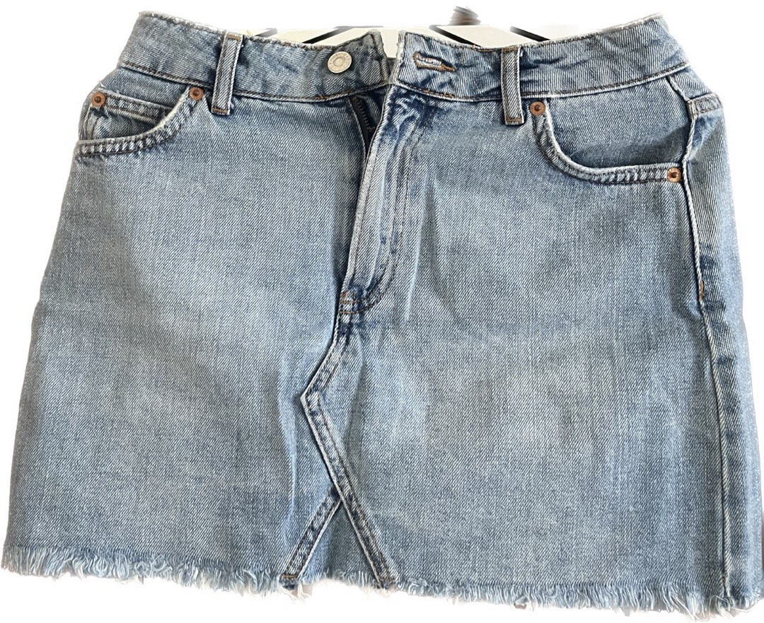 Topshop petite denim skirt sales