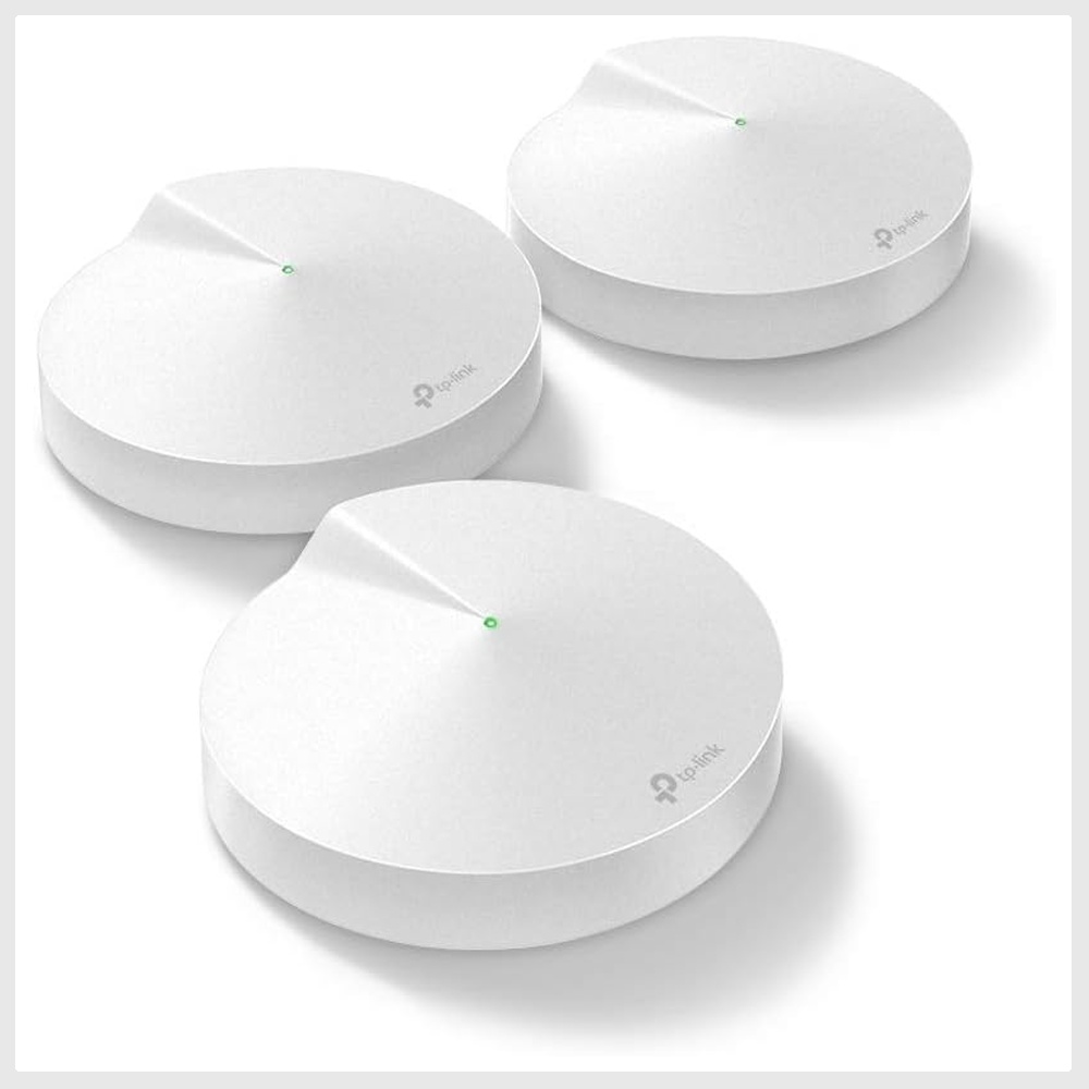  TP-Link Deco Mesh WiFi System(Deco M5) –Up to 5,500 sq. ft.  Whole Home Coverage and 100+ Devices,WiFi Router/Extender Replacement,  Anitivirus, 3-pack : Electronics
