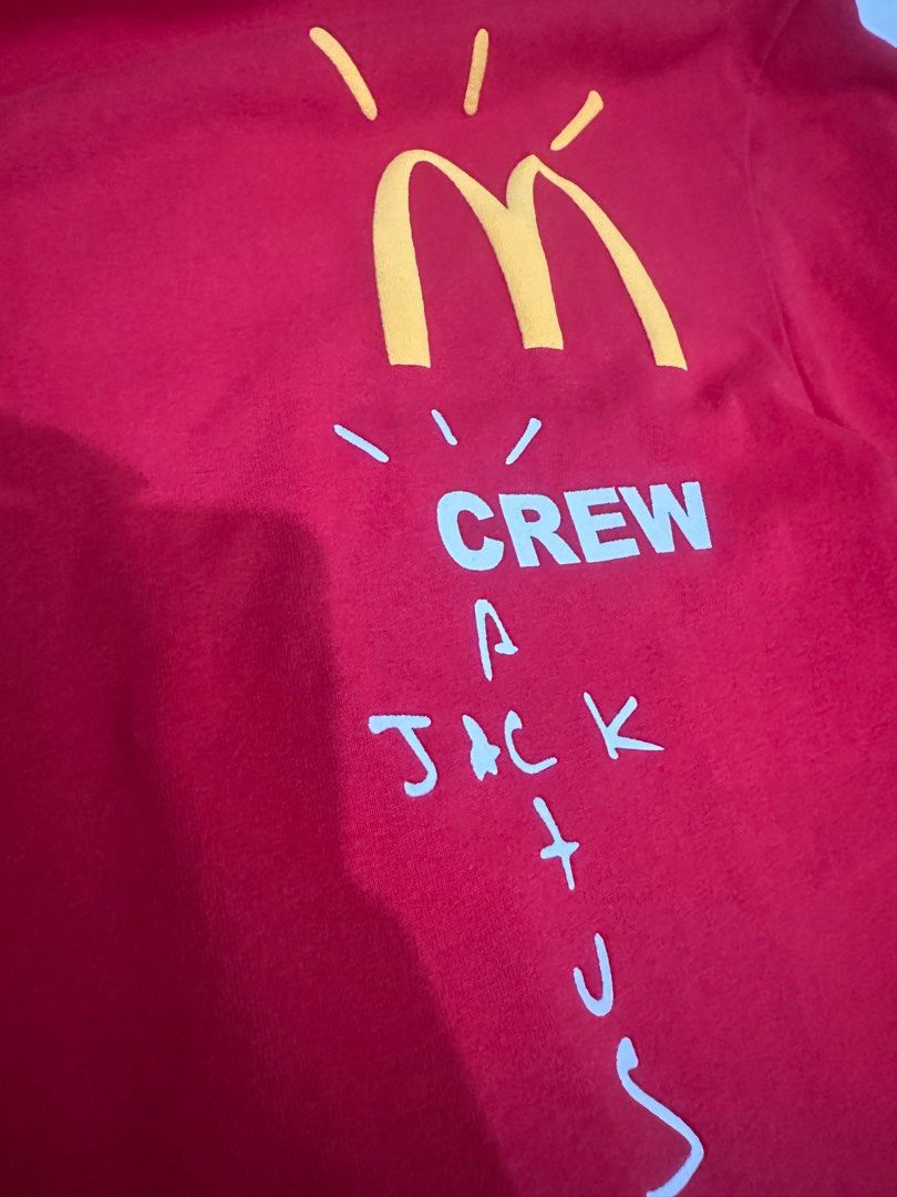 Travis Scott Collab Tshirts (Fortnite & McDonalds) on Carousell